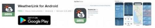 Davis Weatherlink Mobile Apps