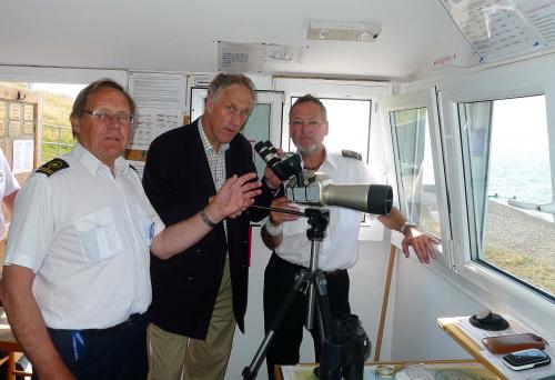 Julian Brazier M.P. for Canterbury visits Whitstable NCI