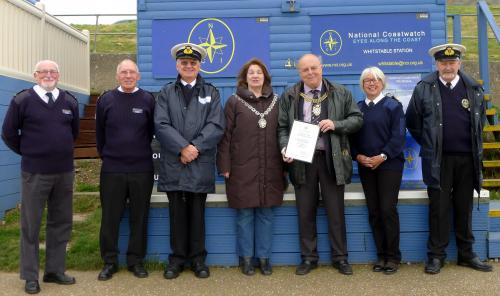 The Lord Mayor of Canterbury's visit to the station