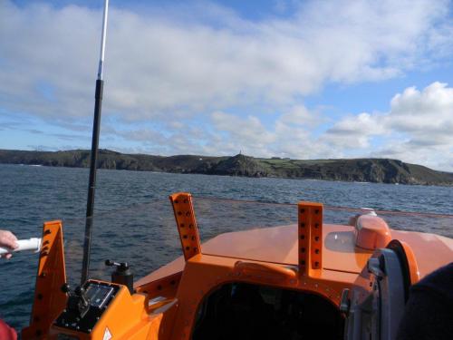 Cape Cornwall from the Sennen Lifeboat 