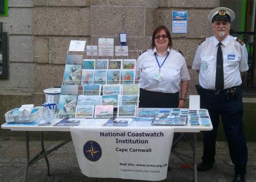 NCI stall at Penzance 