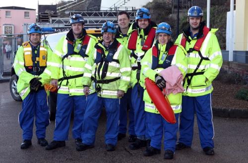 Cromer Coastguard Boxing Day Dip team 2012