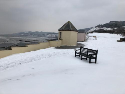 Charmouth LO in the snow