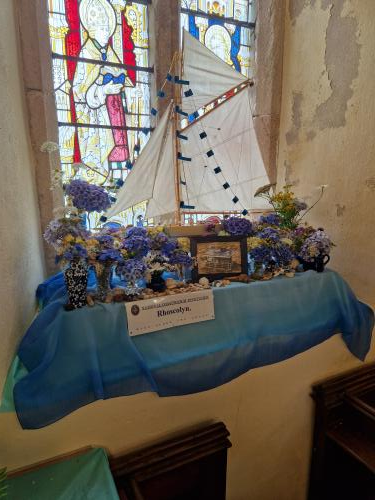 Rhoscolyn NCI flower display